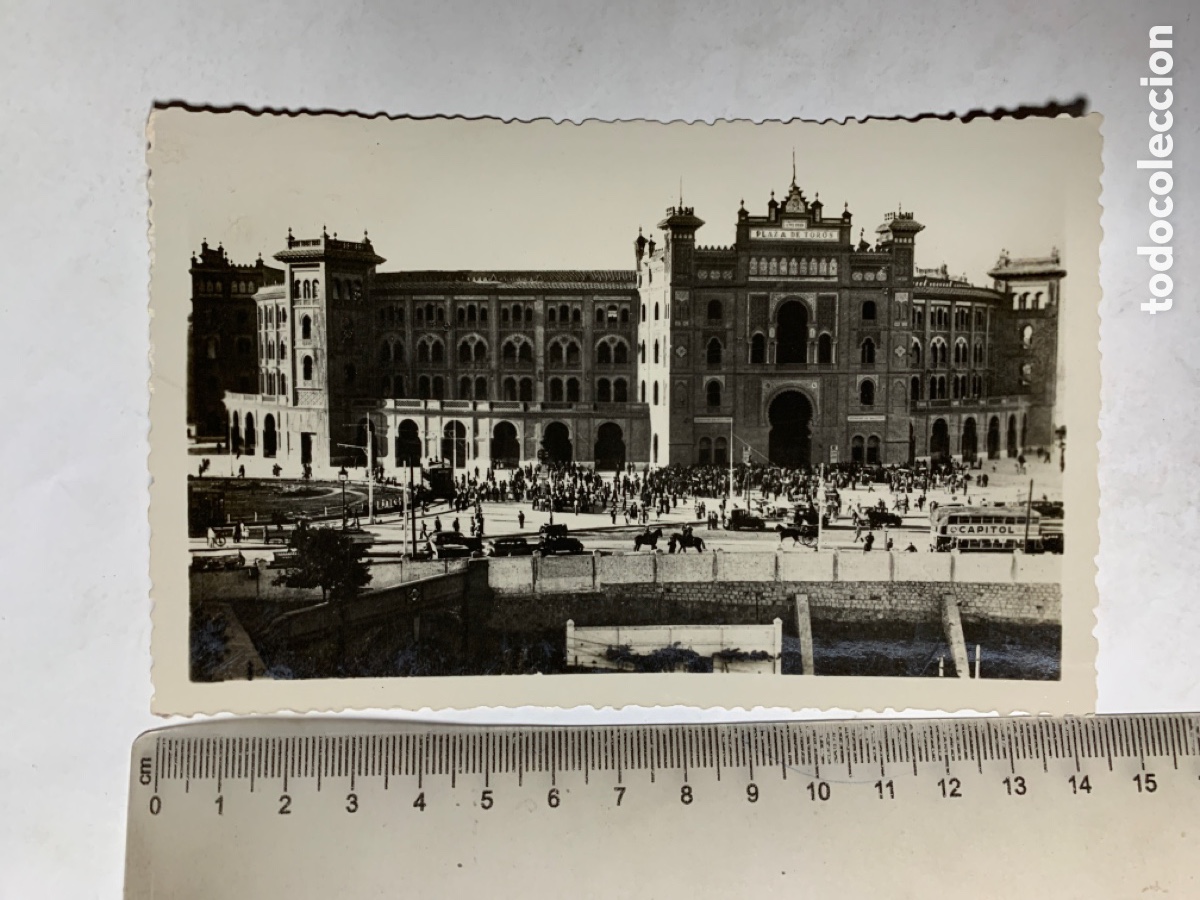 Postales: POSTAL. MADRID. PLAZA DE TOROS. H. A. E. - Foto 1