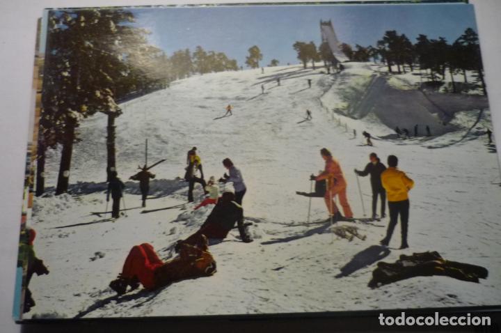 Postkarten: postal puerto navacerrada -pista escaparate cm