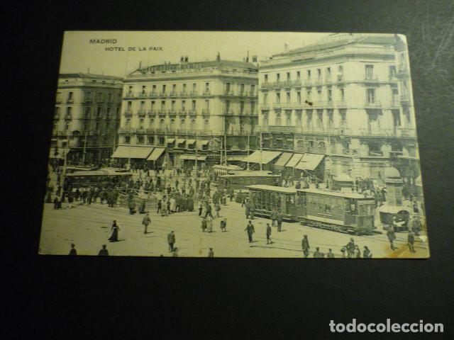 Postales: MADRID HOTEL DE LA PAIX - Foto 1