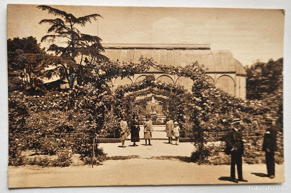Postales: Madrid, parque del Retiro, la Rosaleda - Foto 1