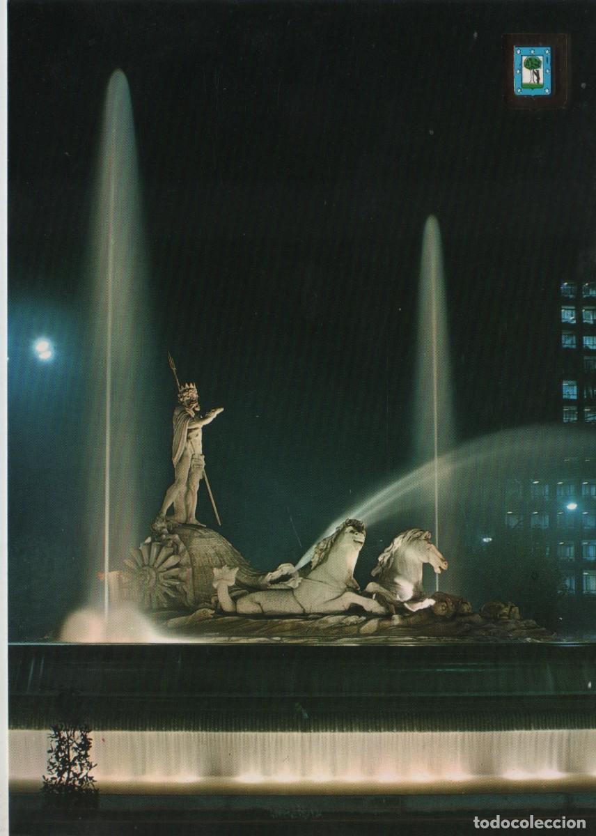 Postcards: POSTAL-FUENTE DE NEPTUNO-MADRID