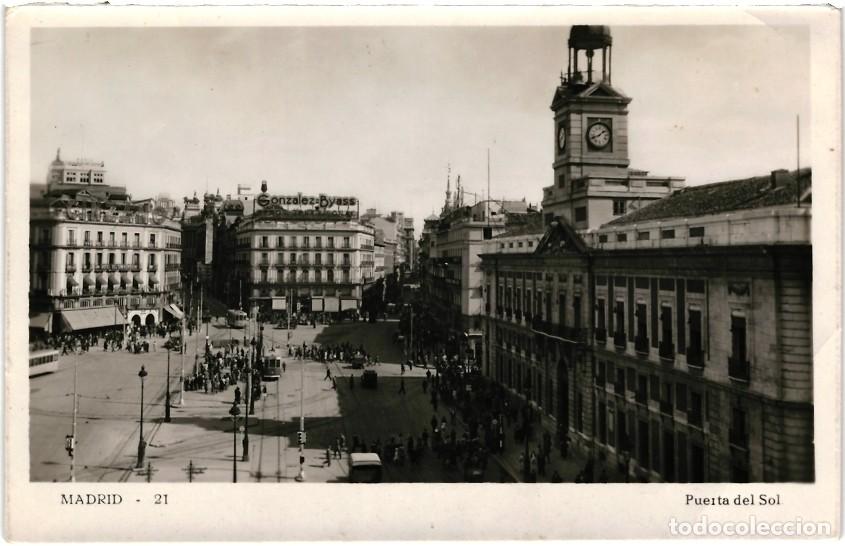 Postales: PUERTA DEL SOL - MADRID - 21 - (2307) - Foto 1