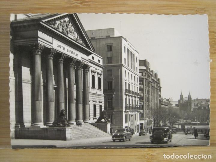 Postkarten: MADRID-ALACIO DE LAS CORTES-POSTAL ANTIGUA-(101.902)