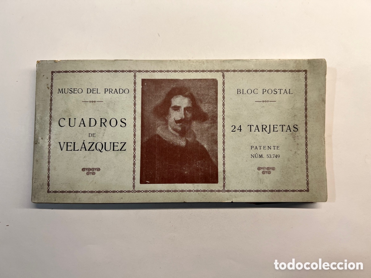 museo del prado. bloc postal 24 tarjetas cuadro Buy Antique