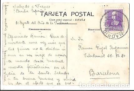 Postales: ANTIGUA POSTAL MADRID CIRCULADA - Foto 2