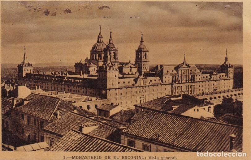 Postales: MONASTERIO DE EL ESCORIAL - VISTA GENERAL - Foto 1