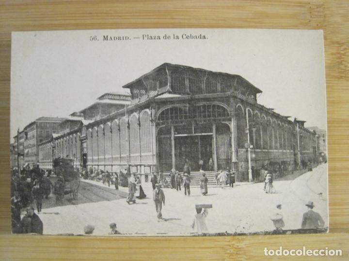 Postales: MADRID-PLAZA DE LA CEBADA-POSTAL ANTIGUA-(102.145)