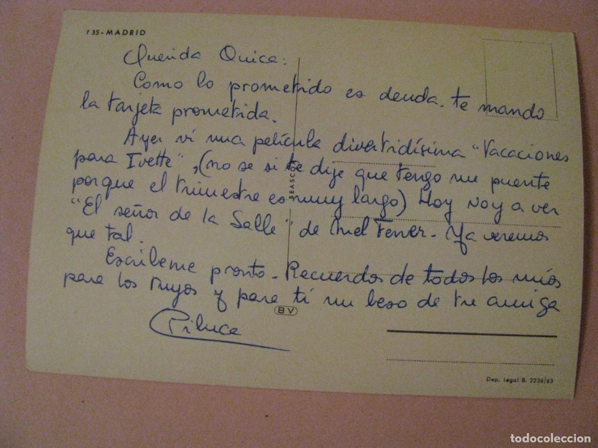 Postales: POSTAL DE MADRID. BEASCOA. ESCRITA. - Foto 2