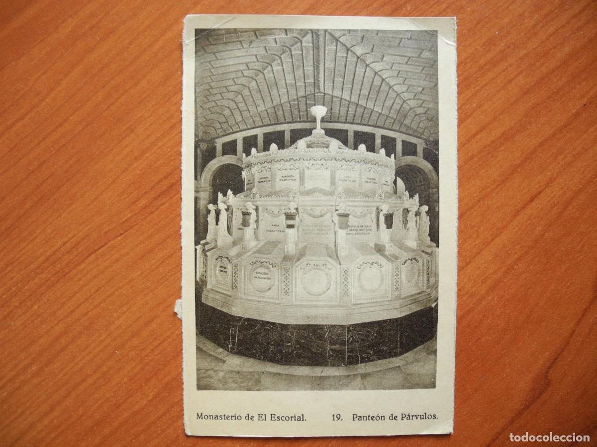 Postkarten: Monasterio de El Escorial 19 Pante&oacute;n de P&aacute;rvulos. Ed. Hauser y Menet. Sin circular