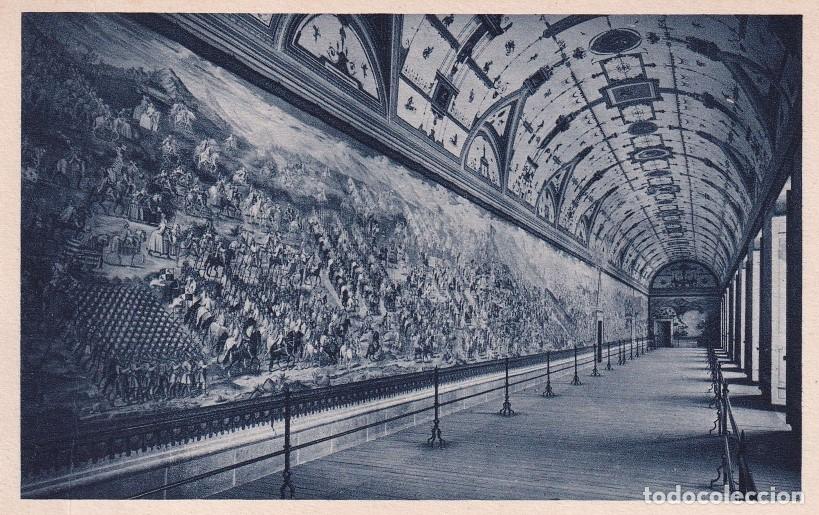 Postales: MONASTERIO DE EL ESCORIAL - SALA DE LAS BATALLAS - Foto 1