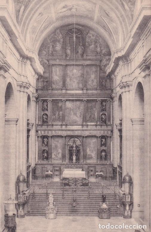 Postales: MONASTERIO DE EL ESCORIAL - ALTAR MAYOR DE LA REAL BAS&Iacute;LICA - Foto 1