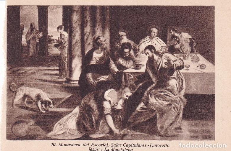 Postales: MONASTERIO DE EL ESCORIAL - SALAS CAPITULARES - Foto 1
