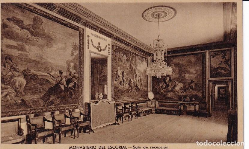 Postales: MONASTERIO DE EL ESCORIAL - SALA DE RECEPCI&Oacute;N - Foto 1