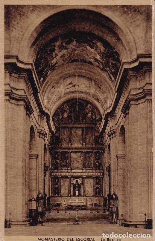 Postales: MONASTERIO DE EL ESCORIAL - BAS&Iacute;LICA - Foto 1