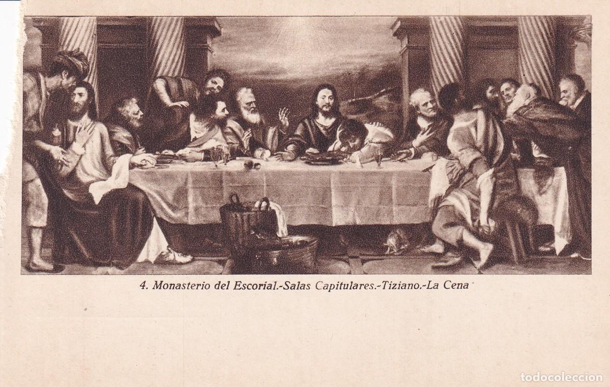 Postales: MONASTERIO DE EL ESCORIAL - SALAS CAPITULARES - Foto 1