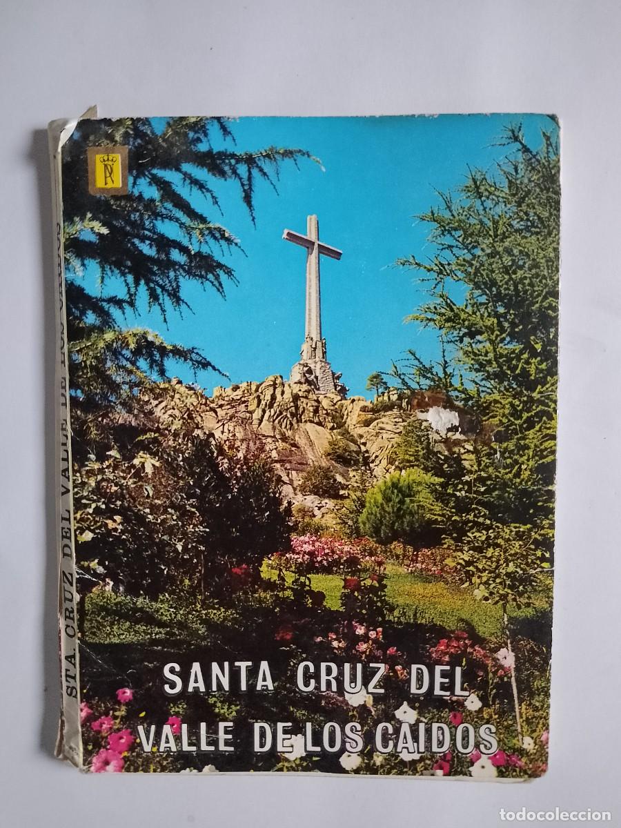 Postcards: Carpeta 9 postales grandes Valle de los ca&iacute;dos, a&ntilde;os 60.