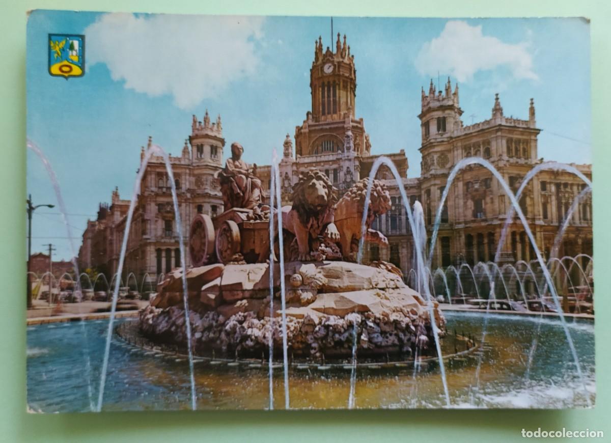 Postales: Madrid - Palacio de Comunicaciones y La Cibeles - Foto 1