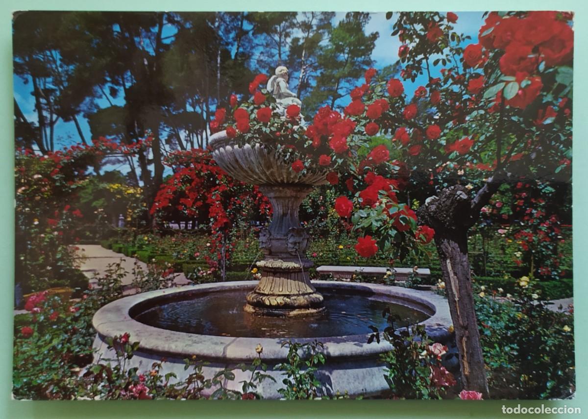 Postales: Madrid - Parque del Retiro. Rosaleda - Foto 1