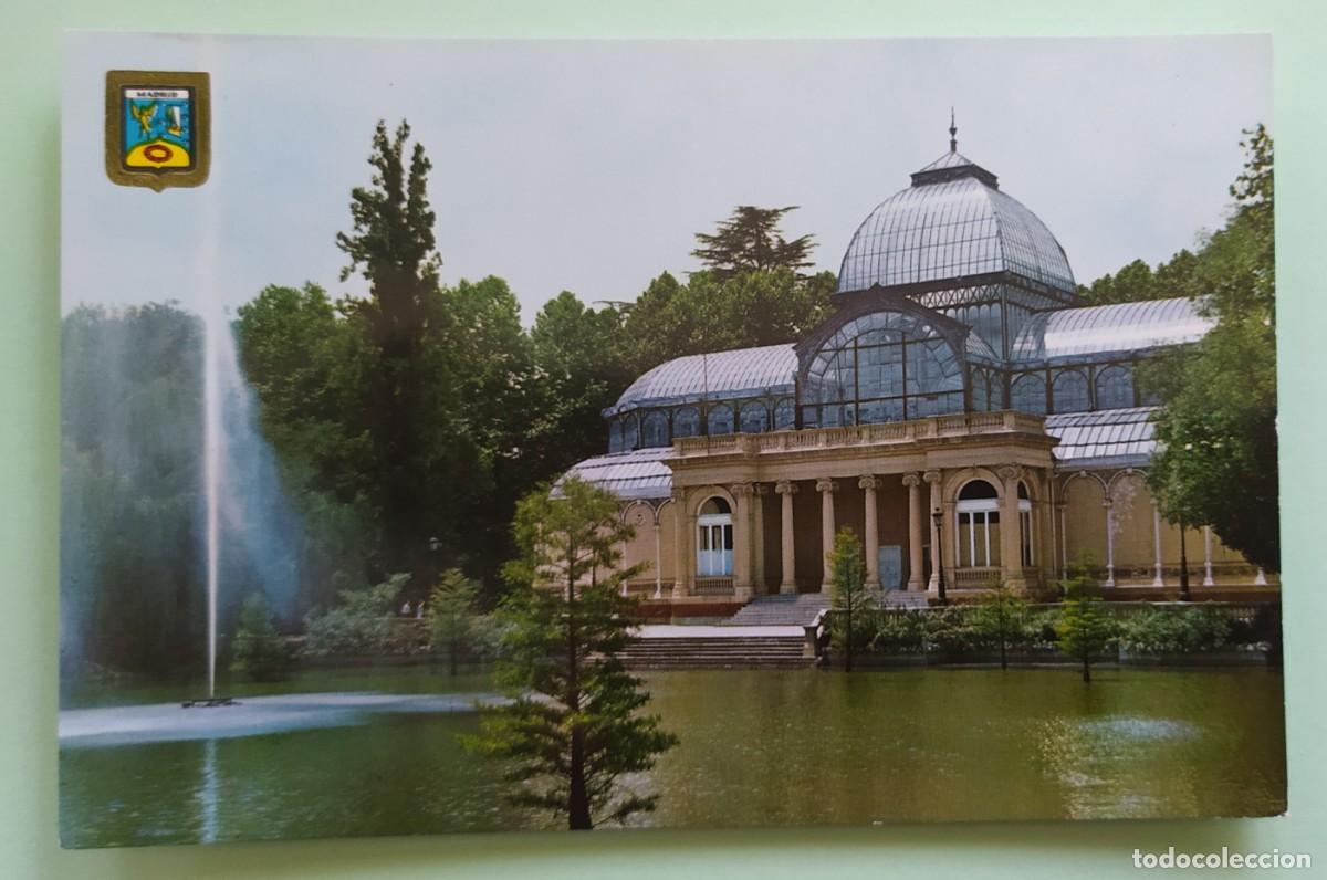 Postales: Madrid - Parque del Retiro. Palacio de Cristal - Foto 1