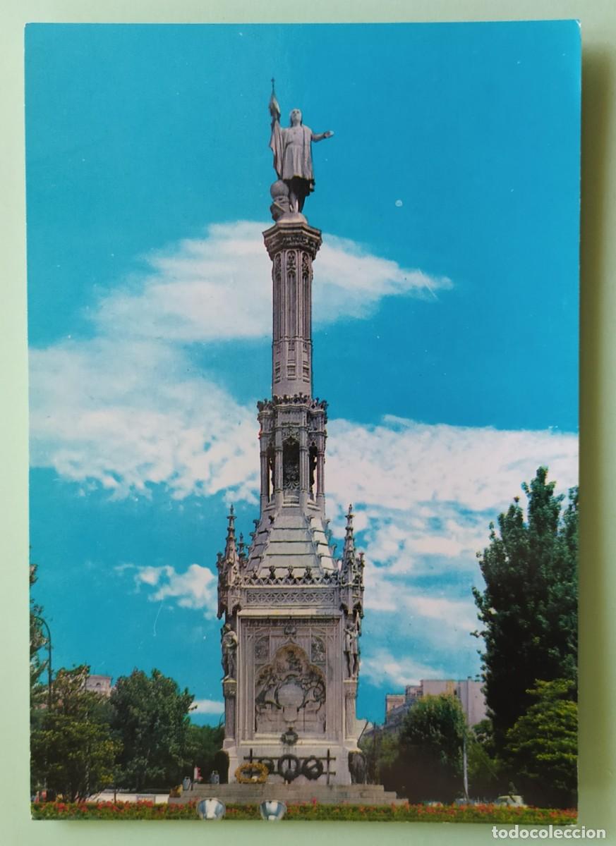 Postales: Madrid - Monumento a Colon - Foto 1