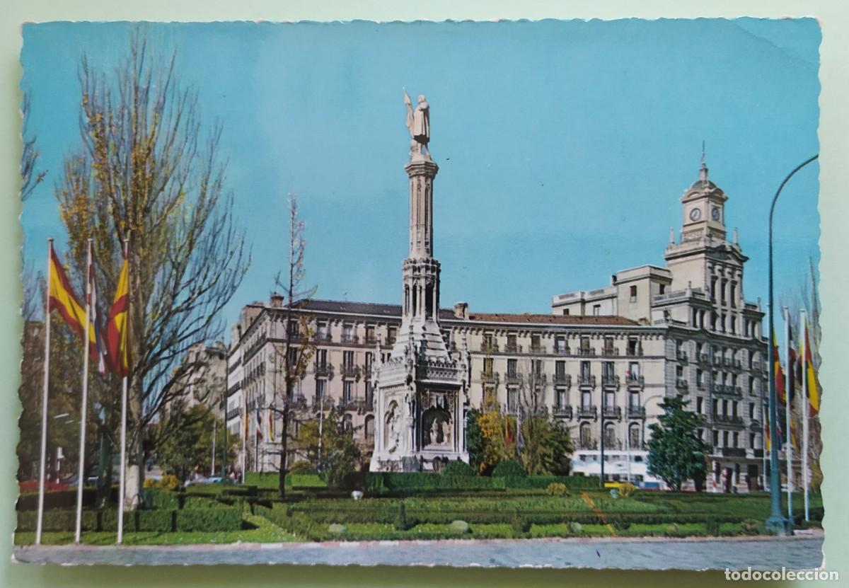 Postales: Madrid - Monumento a Colon - Foto 1