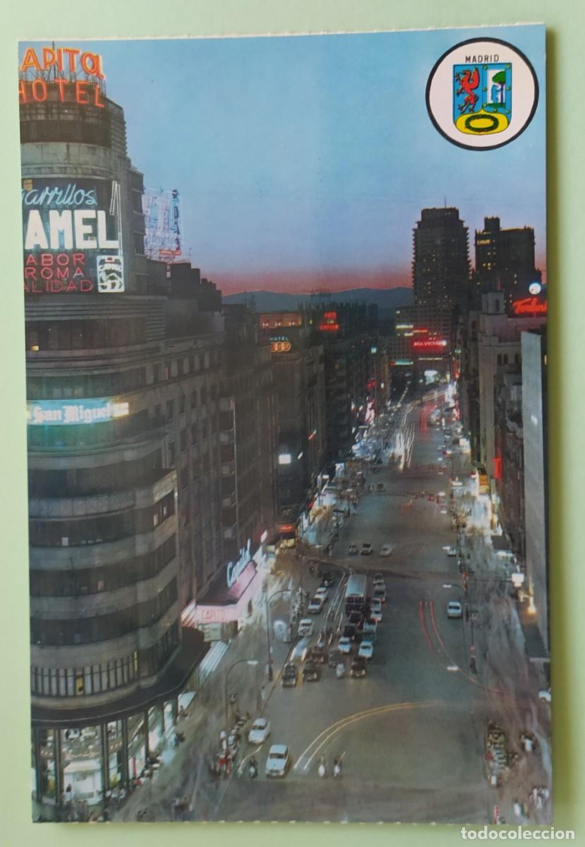 Postales: Madrid - Avenida Jos&eacute; Antonio - Foto 1
