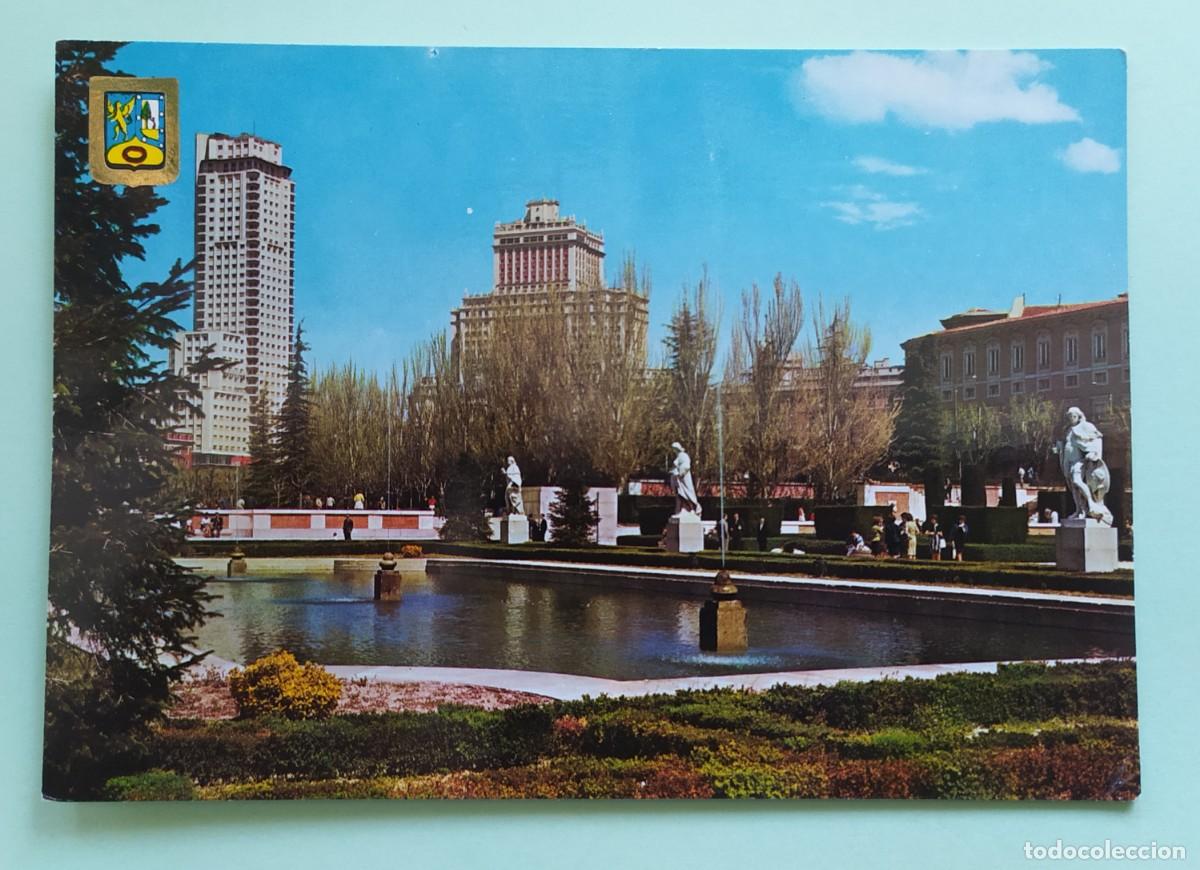 Postales: Madrid - Jardines de Sabatini - Foto 1