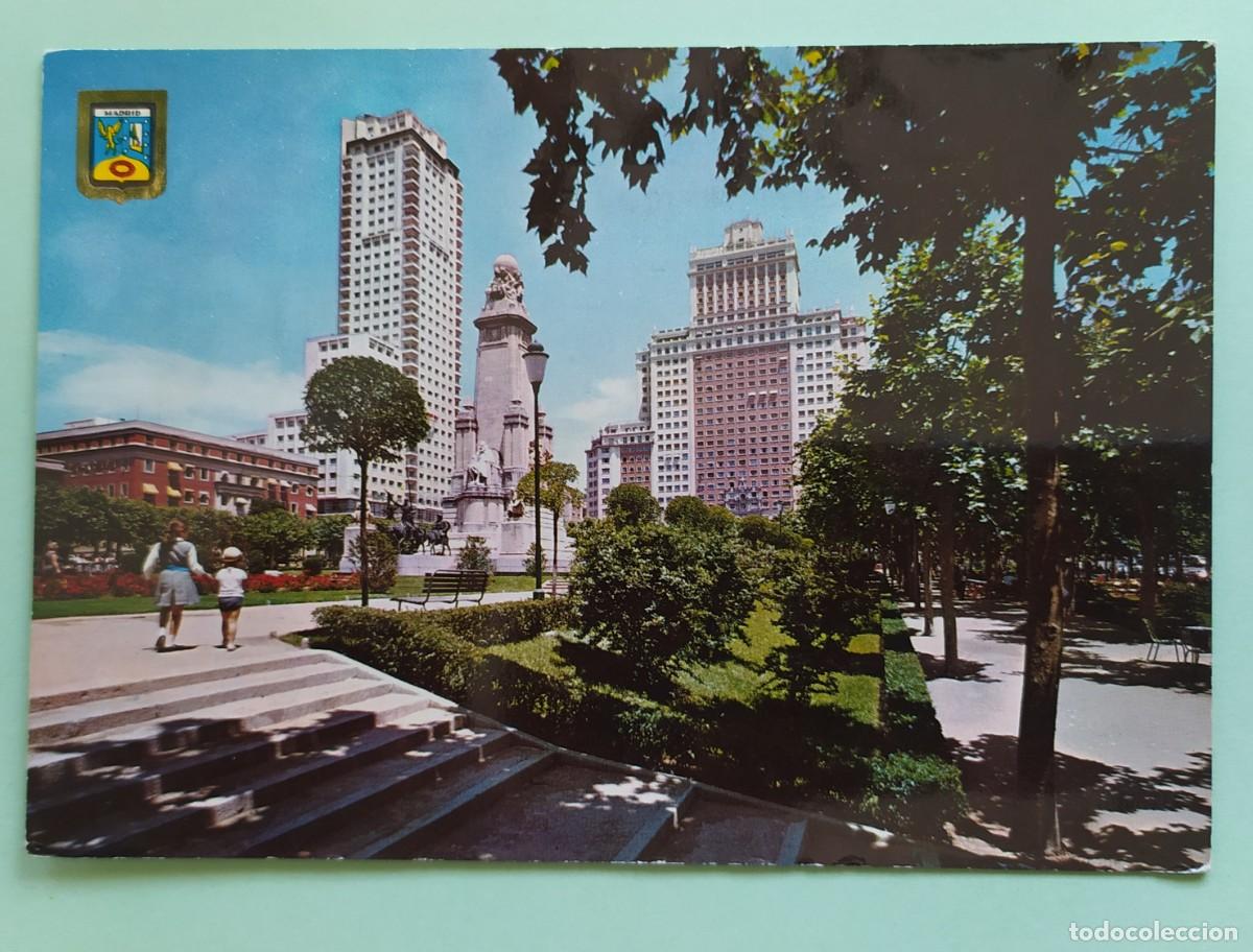 Postales: Madrid - Plaza de Espa&ntilde;a - Foto 1