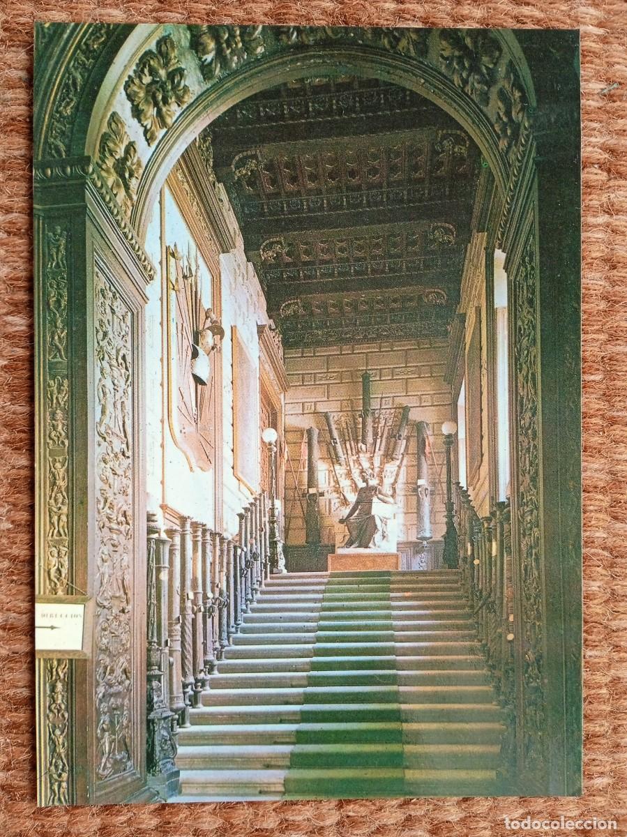 Postales: MADRID - MUSEO DEL EJERCITO - ESCALERA REAL - Foto 1