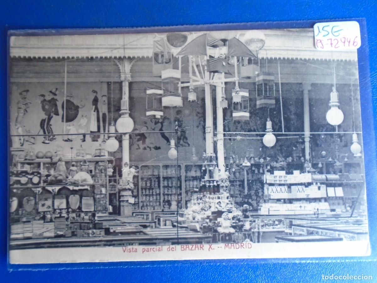Postcards: (PS-72946)POSTAL DE MADRID-VISTA PARCIAL DEL BAZAR X