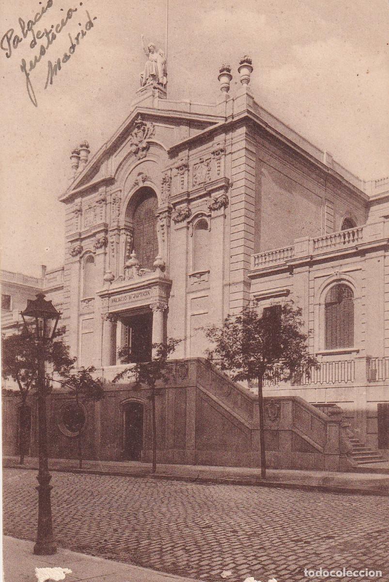 Postales: MADRID PALACIO DE JUSTICIA - Foto 1