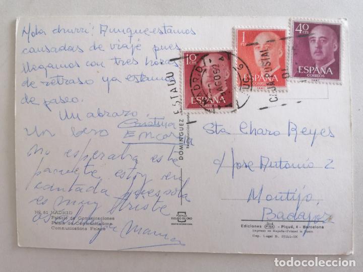 Postales: POSTAL MADRID, PALACIO DE COMUNICACIONES - Foto 2