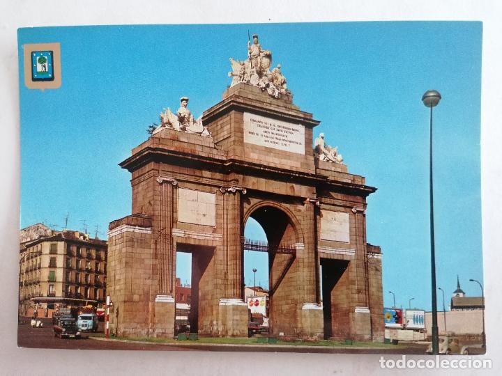 Postales: POSTAL MADRID, PUERTA TOLEDO - Foto 1