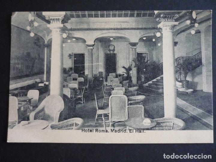 Postales: MADRID HOTEL ROMA EL HALL - Foto 1