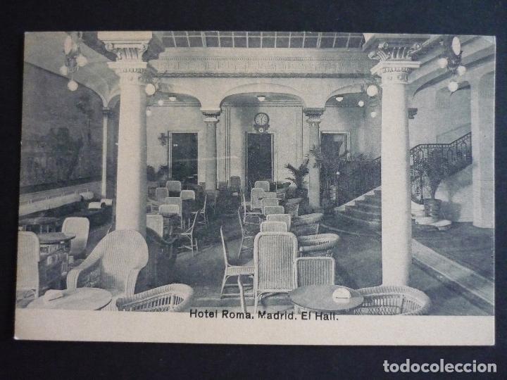Postales: MADRID HOTEL ROMA EL HALL - Foto 1