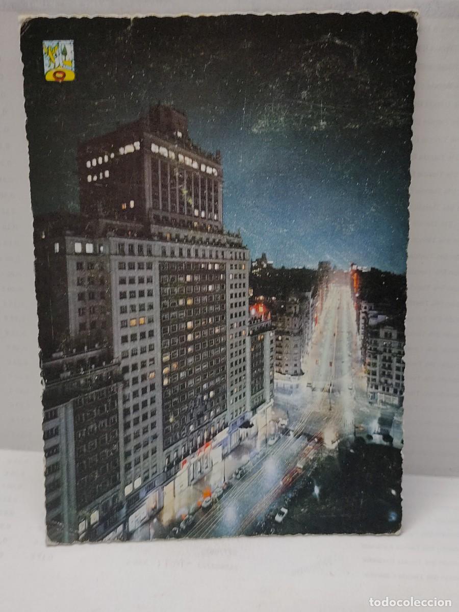 Postales: Postal circulada - MADRID - EDIFICIO DE ESPA&Ntilde;A 57 - DOM&Iacute;NGUEZ a&ntilde;os 60 - Foto 1