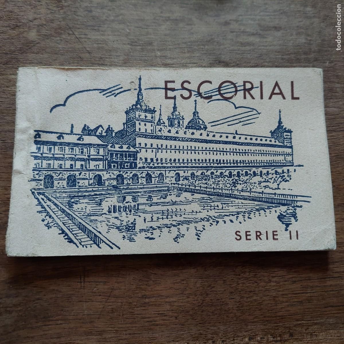 Postales: Libro tarjetas postales El Escorial Serie 2 - Foto 1