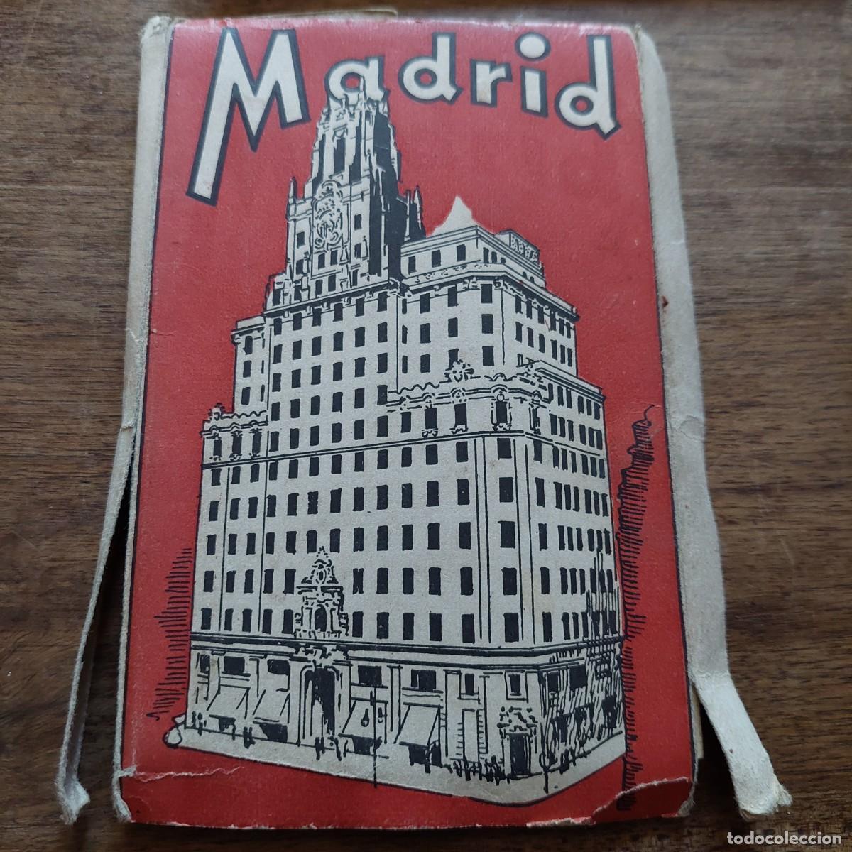 Postales: Libro tarjetas postales Madrid - Foto 1