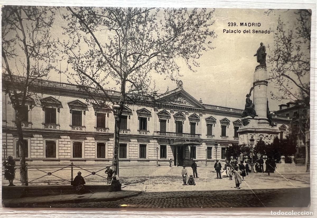 Postales: POSTAL. MADRID 239. PALACIO DEL SENADO - Foto 1