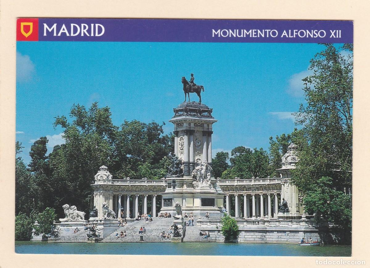 Postales: MADRID. MONUMENTO ALFONSO XII - Foto 1