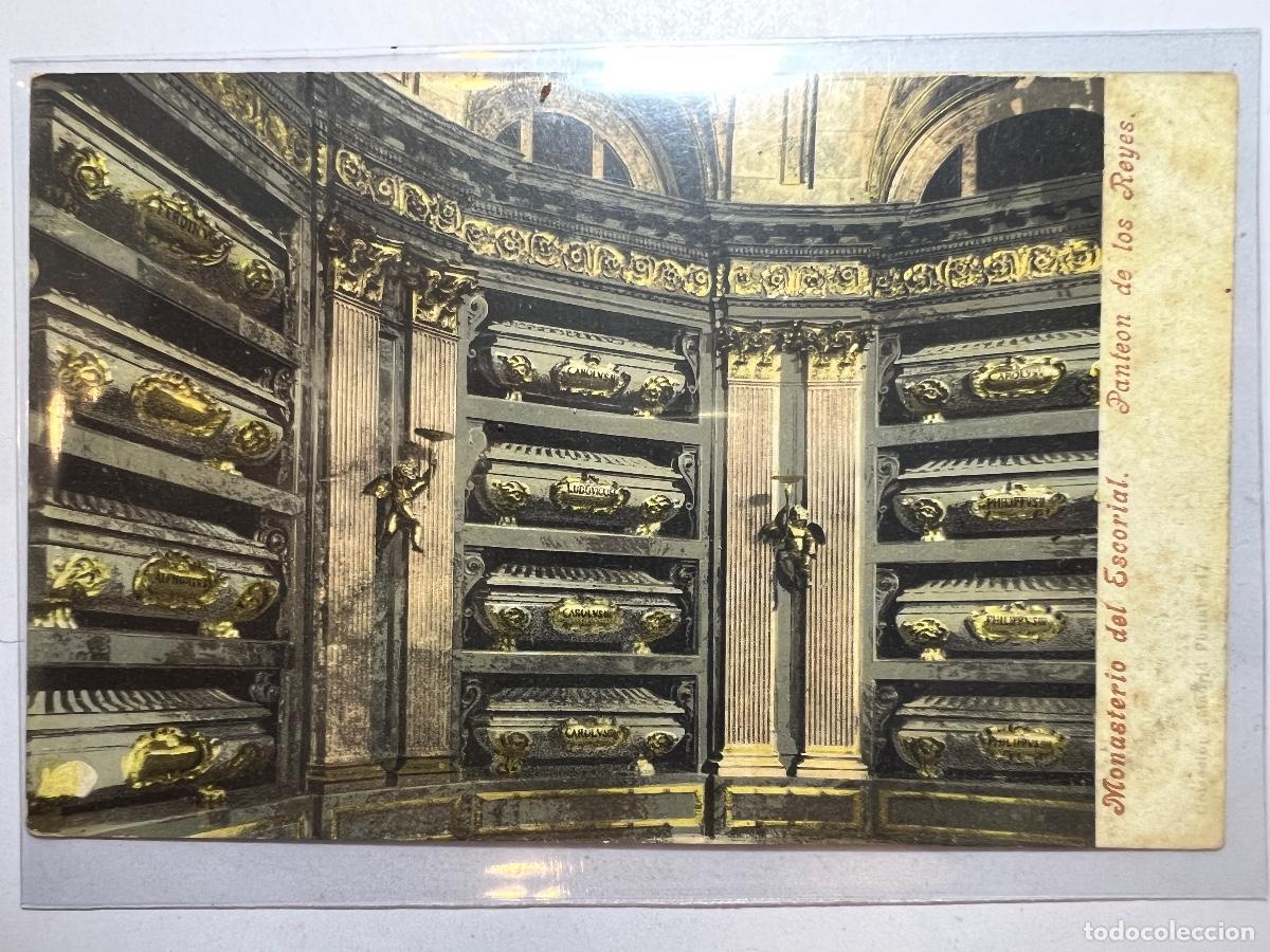 Postkarten: POSTAL. MONASTERIO DEL ESCORIAL. PANTEON DE LOS REYES.