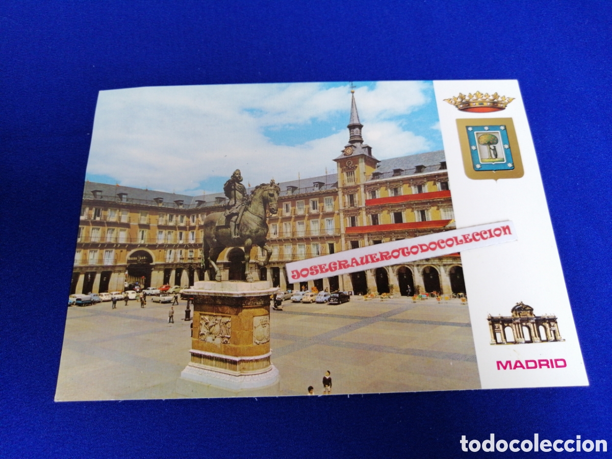Postales: MADRID PLAZA MAYOR - Foto 1