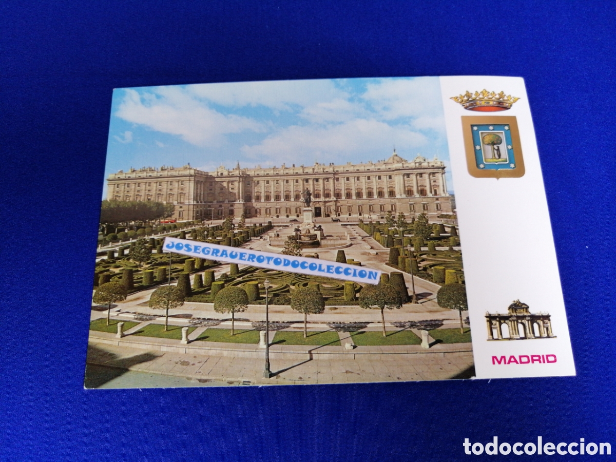 Postales: MADRID PALACIO DE ORIENTE Y PALACIO REAL - Foto 1