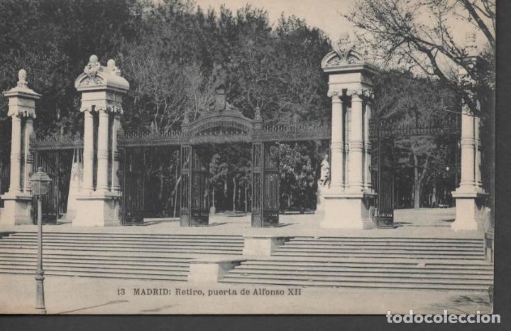 Postales: MADRID RETIRO SIN ESCRIBIR - Foto 1