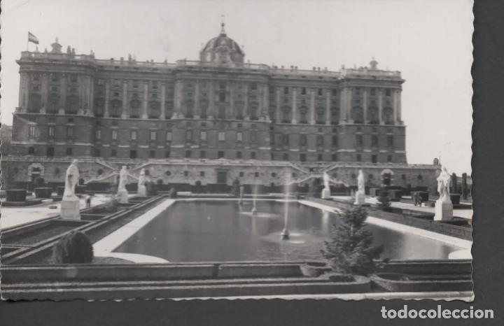 Postales: MADRID PALACIO REAL ESCRITA - Foto 1