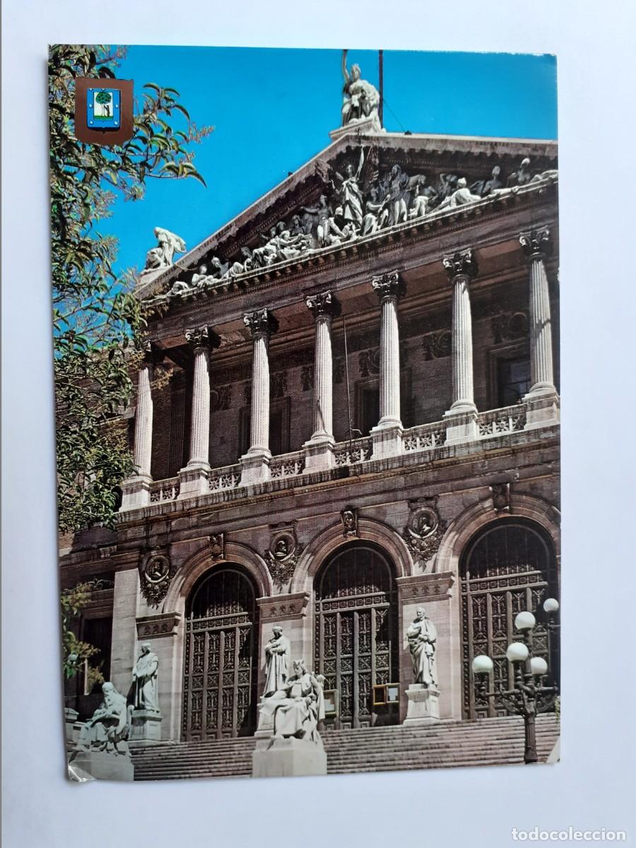 Postales: POSTAL - MADRID EDIFICIO DE BIBLIOTECAS Y MUSEOS - DOMINGUEZ 163 - S/C - Foto 1