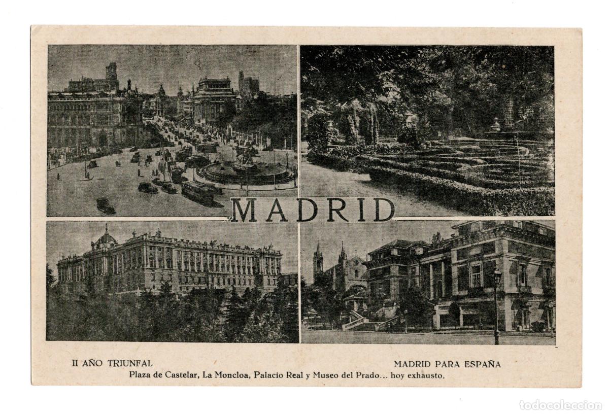 Postales: MADRID II A&Ntilde;O TRIUNFAL. - Foto 1