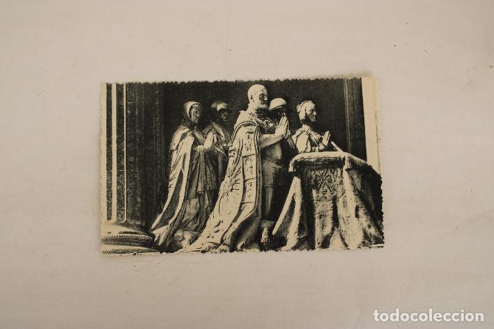 Postales: TARJETA POSTAL MONASTERIO DEL ESCORIAL, ENTERRAMIENTO DE CARLOS V- c-106