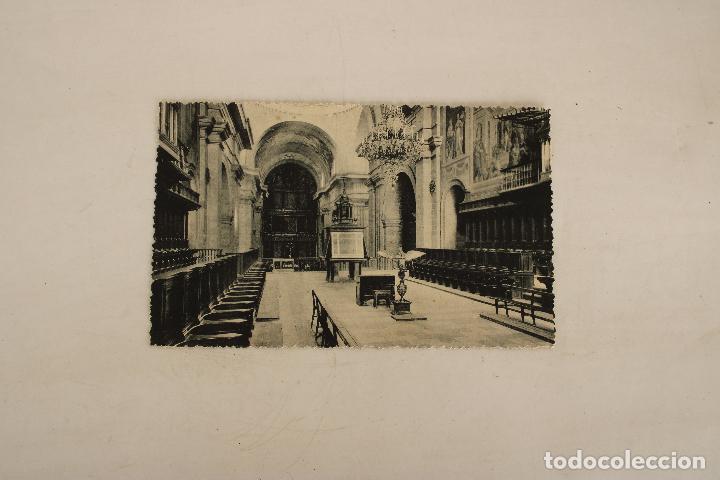 Postales: TARJETA POSTAL MONASTERIO DEL ESCORIAL, IGLESIA CORO- c-106