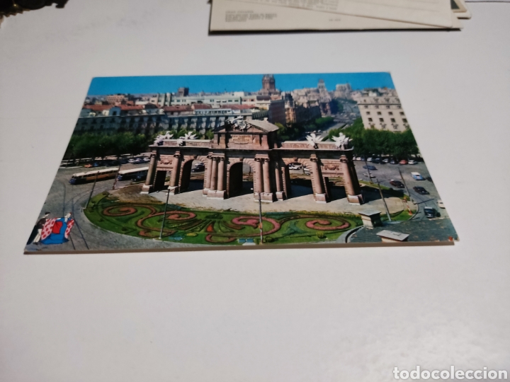 Postales: Postal Madrid puerta de Alcal&aacute; - Foto 1